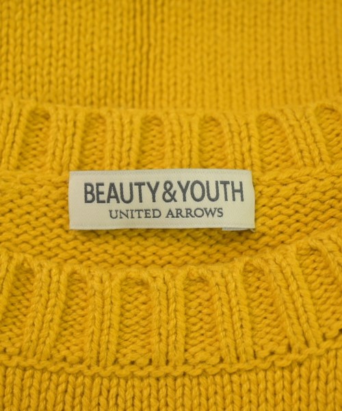 BEAUTY&YOUTH UNITED ARROWS（ビューティーアンドユースユナイテッドアローズ）ニット・セーター 黄 サイズ:M メンズ/2200621524062