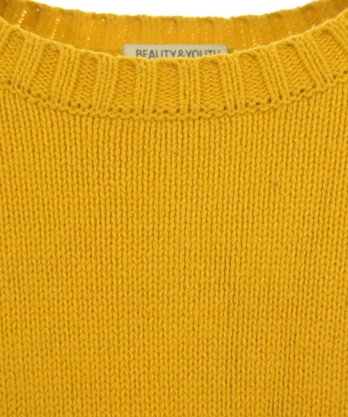 BEAUTY&YOUTH UNITED ARROWS（ビューティーアンドユースユナイテッドアローズ）ニット・セーター 黄 サイズ:M メンズ/2200621524062