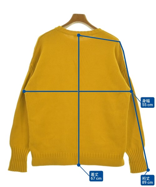 BEAUTY&YOUTH UNITED ARROWS（ビューティーアンドユースユナイテッドアローズ）ニット・セーター 黄 サイズ:M メンズ/2200621524062