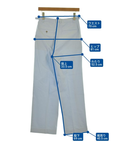 BEAUTY&YOUTH UNITED ARROWS（ビューティーアンドユースユナイテッドアローズ）スラックス 青 サイズ:M メンズ/2200612531079