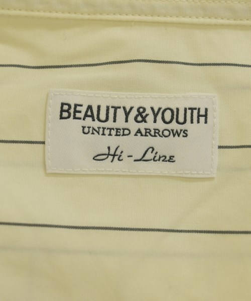 BEAUTY&YOUTH UNITED ARROWS（ビューティーアンドユースユナイテッドアローズ）カジュアルシャツ 黄 サイズ:M メンズ/2200624282037