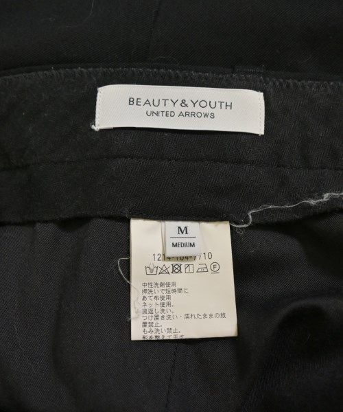 BEAUTY&YOUTH UNITED ARROWS（ビューティーアンドユースユナイテッドアローズ）スラックス 黒 サイズ:M メンズ/2200625656080