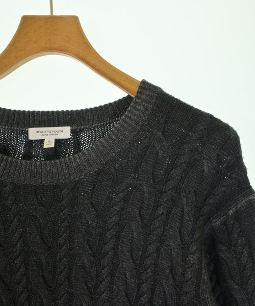BEAUTY&YOUTH UNITED ARROWS（ビューティーアンドユースユナイテッドアローズ）ニット・セーター グレー サイズ:L メンズ/2200626638047