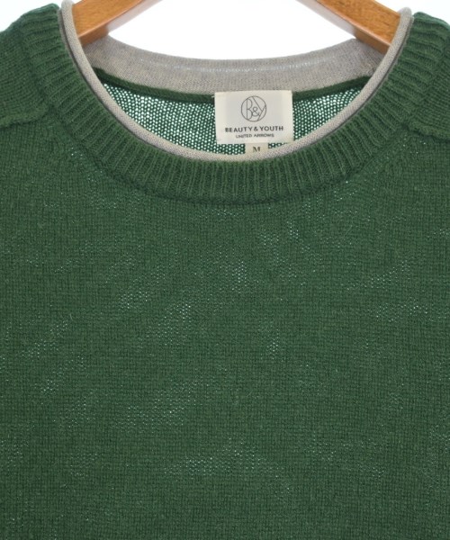 BEAUTY&YOUTH UNITED ARROWS（ビューティーアンドユースユナイテッドアローズ）ニット・セーター 緑 サイズ:M メンズ/2200626833053