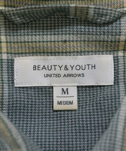BEAUTY&YOUTH UNITED ARROWS（ビューティーアンドユースユナイテッドアローズ）カジュアルシャツ 緑 サイズ:M メンズ/2200619072223