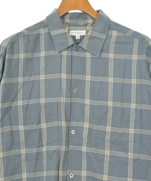 BEAUTY&YOUTH UNITED ARROWS（ビューティーアンドユースユナイテッドアローズ）カジュアルシャツ 緑 サイズ:M メンズ/2200619072223