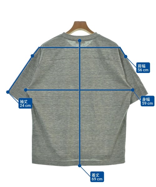 BEAUTY&YOUTH UNITED ARROWS（ビューティーアンドユースユナイテッドアローズ）Tシャツ・カットソー グレー サイズ:XL メンズ/2200619072513