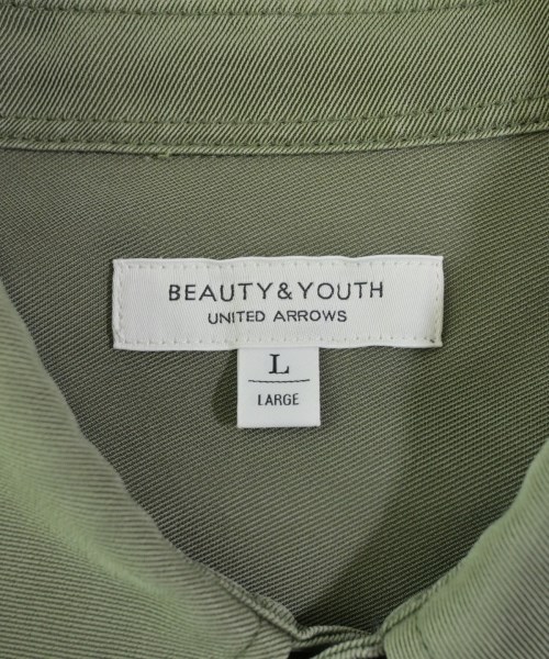 BEAUTY&YOUTH UNITED ARROWS（ビューティーアンドユースユナイテッドアローズ）カジュアルシャツ カーキ サイズ:L メンズ/2200630386019
