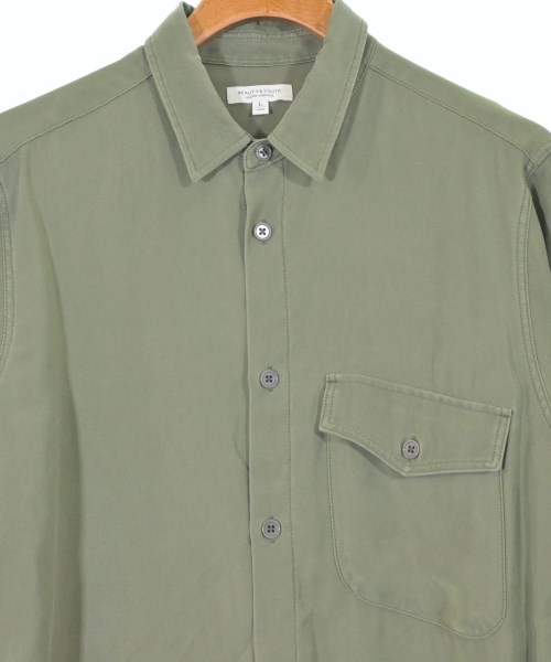 BEAUTY&YOUTH UNITED ARROWS（ビューティーアンドユースユナイテッドアローズ）カジュアルシャツ カーキ サイズ:L メンズ/2200630386019