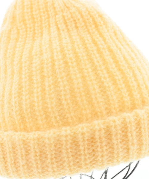 BEAUTY&YOUTH UNITED ARROWS（ビューティーアンドユースユナイテッドアローズ）ニットキャップ・ビーニー 黄 サイズ:- メンズ/2200629724105