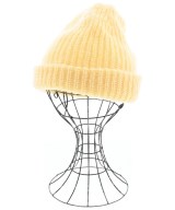 BEAUTY&YOUTH UNITED ARROWS（ビューティーアンドユースユナイテッドアローズ）ニットキャップ・ビーニー 黄 サイズ:- メンズ/2200629724105