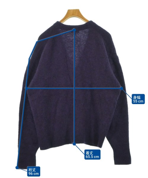 BEAUTY&YOUTH UNITED ARROWS（ビューティーアンドユースユナイテッドアローズ）カーディガン 紫 サイズ:L メンズ/2200632618019