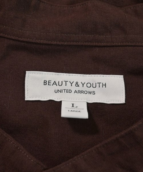 BEAUTY&YOUTH UNITED ARROWS（ビューティーアンドユースユナイテッドアローズ）カジュアルシャツ 茶 サイズ:L メンズ/2200620588034
