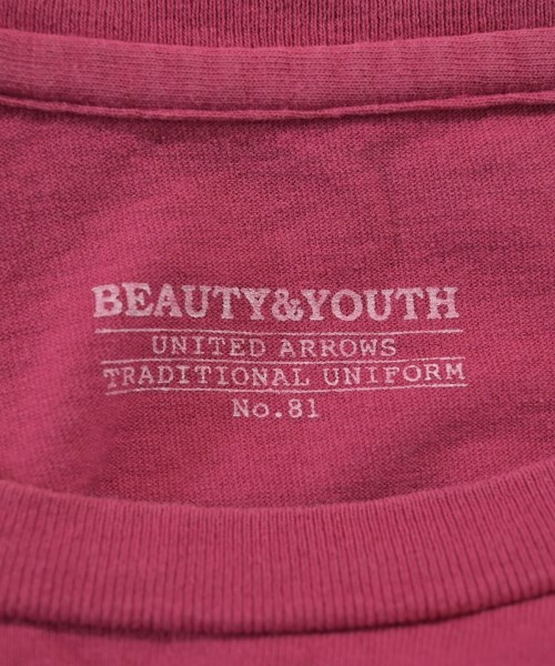 BEAUTY&YOUTH UNITED ARROWS（ビューティーアンドユースユナイテッドアローズ）Tシャツ・カットソー ピンク サイズ:-(S位) メンズ/2200619559144