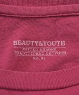 BEAUTY&YOUTH UNITED ARROWS（ビューティーアンドユースユナイテッドアローズ）Tシャツ・カットソー ピンク サイズ:-(S位) メンズ/2200619559144