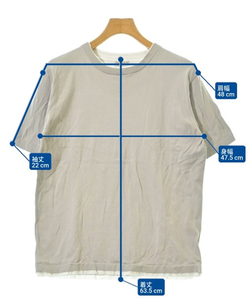 BEAUTY&YOUTH UNITED ARROWS（ビューティーアンドユースユナイテッドアローズ）Tシャツ・カットソー グレー サイズ:L メンズ/2200621425017
