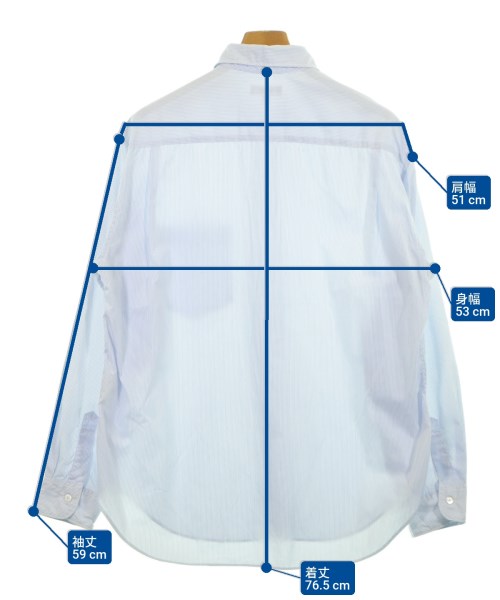 BEAUTY&YOUTH UNITED ARROWS（ビューティーアンドユースユナイテッドアローズ）カジュアルシャツ 青 サイズ:M メンズ/2200634447228