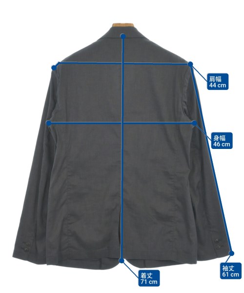 BEAUTY&YOUTH UNITED ARROWS（ビューティーアンドユースユナイテッドアローズ）テーラードジャケット グレー サイズ:L メンズ/2200606704083