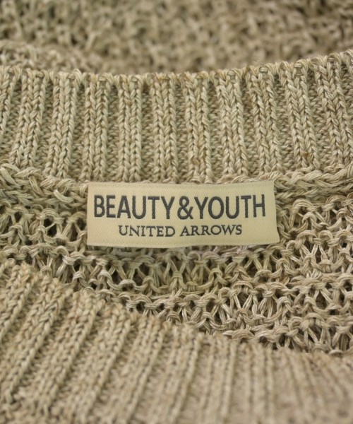 BEAUTY&YOUTH UNITED ARROWS（ビューティーアンドユースユナイテッドアローズ）ニット・セーター ベージュ サイズ:M メンズ/2200611924070