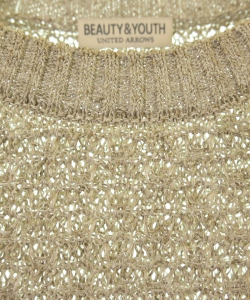 BEAUTY&YOUTH UNITED ARROWS（ビューティーアンドユースユナイテッドアローズ）ニット・セーター ベージュ サイズ:M メンズ/2200611924070