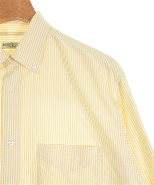 BEAUTY&YOUTH UNITED ARROWS（ビューティーアンドユースユナイテッドアローズ）カジュアルシャツ 黄 サイズ:M メンズ/2200605996021