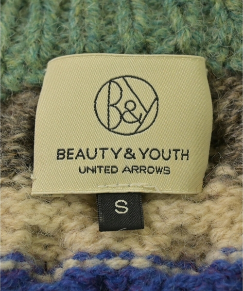 BEAUTY&YOUTH UNITED ARROWS（ビューティーアンドユースユナイテッドアローズ）ニット・セーター ベージュ サイズ:S メンズ/2200608647043