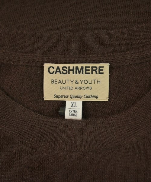 BEAUTY&YOUTH UNITED ARROWS（ビューティーアンドユースユナイテッドアローズ）ニット・セーター 茶 サイズ:XL メンズ/2200611942388