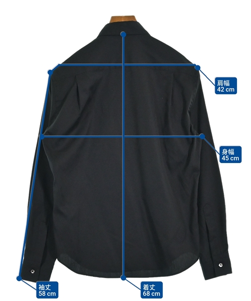 BEAUTY&YOUTH UNITED ARROWS（ビューティーアンドユースユナイテッドアローズ）カジュアルシャツ 黒 サイズ:XS メンズ/2200613637015