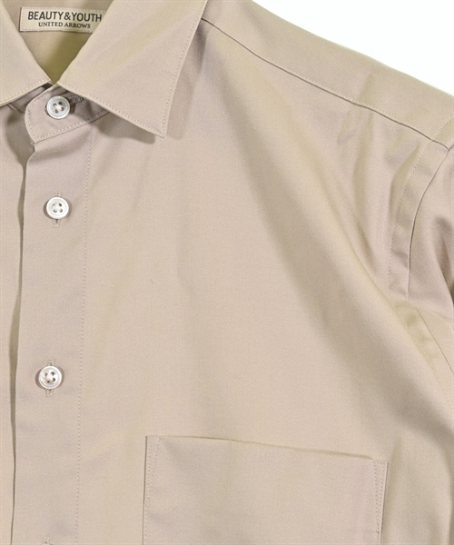 BEAUTY&YOUTH UNITED ARROWS（ビューティーアンドユースユナイテッドアローズ）カジュアルシャツ ベージュ サイズ:XS メンズ/2200613637039