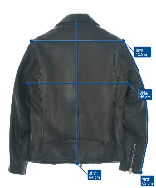 BEAUTY&YOUTH UNITED ARROWS（ビューティーアンドユースユナイテッドアローズ）ライダース 黒 サイズ:M メンズ/2200614417029