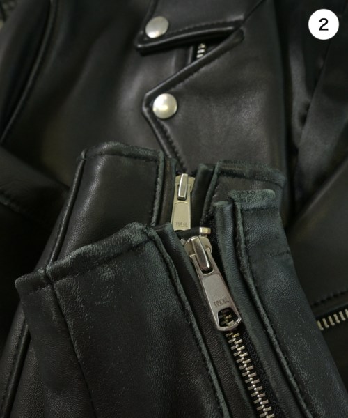 BEAUTY&YOUTH UNITED ARROWS（ビューティーアンドユースユナイテッドアローズ）ライダース 黒 サイズ:M メンズ/2200614417029