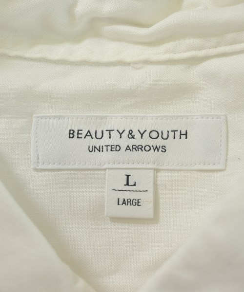 BEAUTY&YOUTH UNITED ARROWS（ビューティーアンドユースユナイテッドアローズ）カジュアルシャツ 白 サイズ:L メンズ/2200614362046