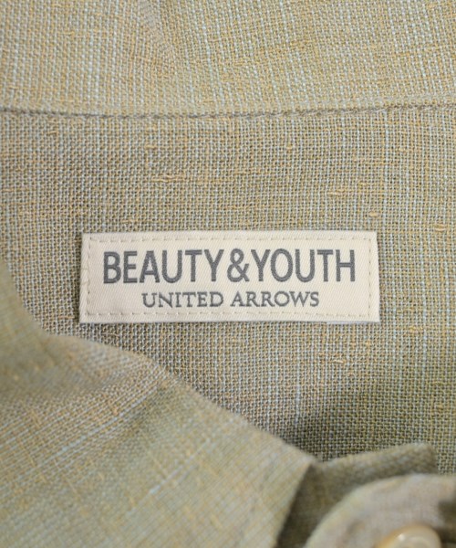 BEAUTY&YOUTH UNITED ARROWS（ビューティーアンドユースユナイテッドアローズ）カジュアルシャツ ベージュ サイズ:M メンズ/2200615526072