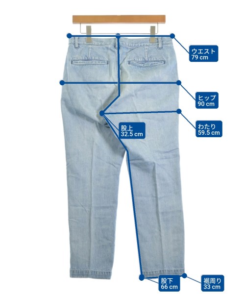 BEAUTY&YOUTH UNITED ARROWS（ビューティーアンドユースユナイテッドアローズ）デニムパンツ 青 サイズ:M メンズ/2200607988192