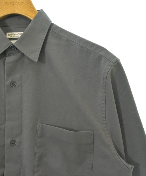 BEAUTY&YOUTH UNITED ARROWS（ビューティーアンドユースユナイテッドアローズ）カジュアルシャツ グレー サイズ:S メンズ/2200614361025
