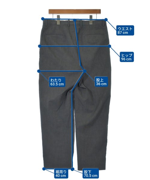 BEAUTY&YOUTH UNITED ARROWS（ビューティーアンドユースユナイテッドアローズ）スラックス グレー サイズ:XL メンズ/2200617919025