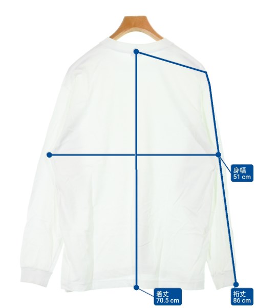 H BEAUTY&YOUTH（エイチビューティーアンドユース）Tシャツ・カットソー 白 サイズ:S メンズ/2200614699166