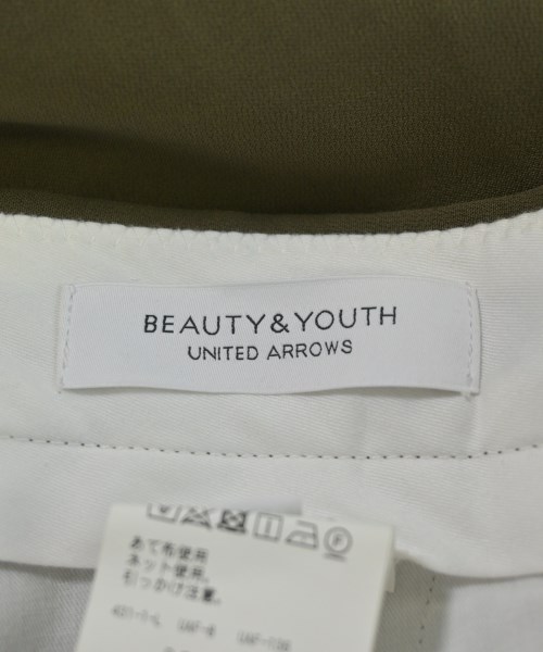 BEAUTY&YOUTH UNITED ARROWS（ビューティーアンドユースユナイテッドアローズ）スラックス カーキ サイズ:M メンズ/2200618766024
