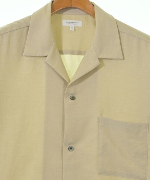 BEAUTY&YOUTH UNITED ARROWS（ビューティーアンドユースユナイテッドアローズ）カジュアルシャツ ベージュ サイズ:L メンズ/2200611508027