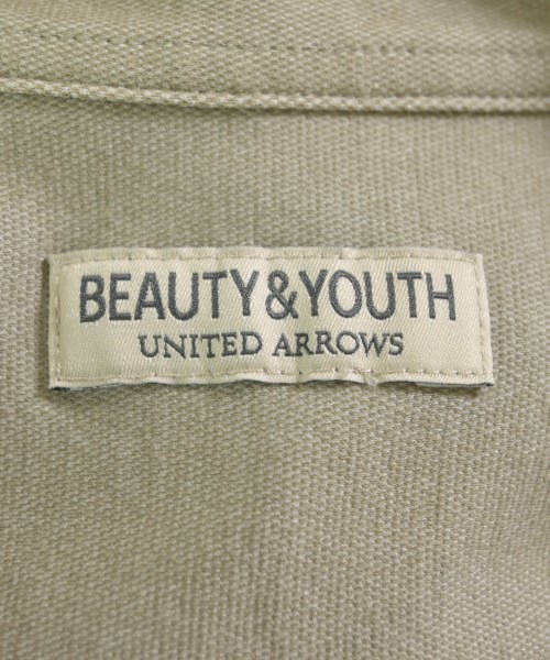 BEAUTY&YOUTH UNITED ARROWS（ビューティーアンドユースユナイテッドアローズ）カジュアルシャツ ベージュ サイズ:L メンズ/2200619284039