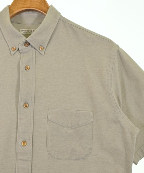 BEAUTY&YOUTH UNITED ARROWS（ビューティーアンドユースユナイテッドアローズ）カジュアルシャツ ベージュ サイズ:L メンズ/2200619284039