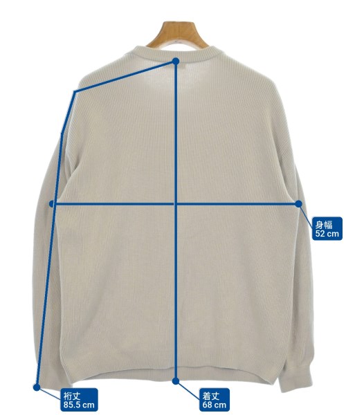 BEAUTY&YOUTH UNITED ARROWS（ビューティーアンドユースユナイテッドアローズ）ニット・セーター グレー サイズ:M メンズ/2200601252077