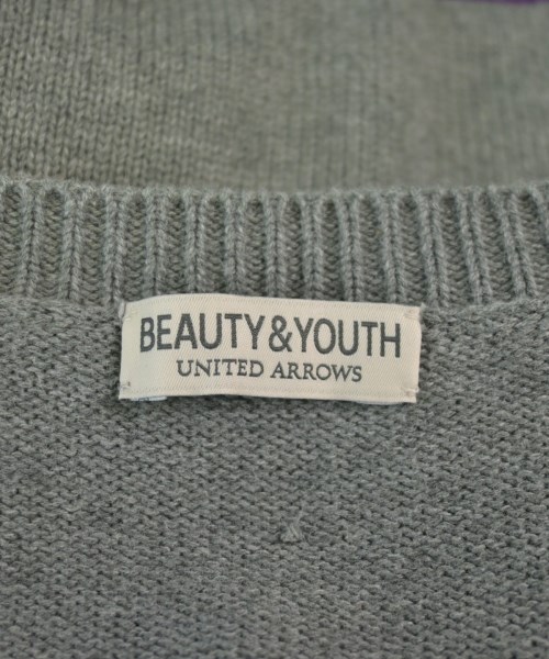 BEAUTY&YOUTH UNITED ARROWS（ビューティーアンドユースユナイテッドアローズ）ニット・セーター グレー サイズ:M メンズ/2200601252084
