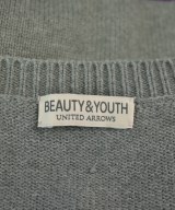 BEAUTY&YOUTH UNITED ARROWS（ビューティーアンドユースユナイテッドアローズ）ニット・セーター グレー サイズ:M メンズ/2200601252084