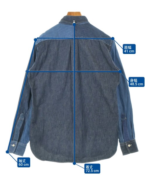 BEAUTY&YOUTH UNITED ARROWS（ビューティーアンドユースユナイテッドアローズ）カジュアルシャツ 紺 サイズ:2(M位) メンズ/2200606452014