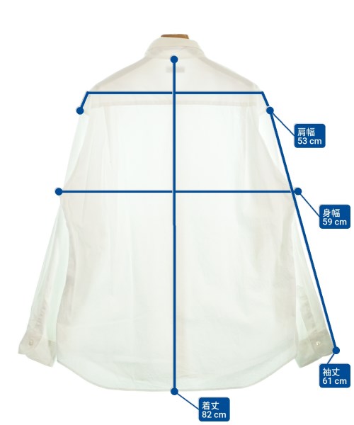 BEAUTY&YOUTH UNITED ARROWS（ビューティーアンドユースユナイテッドアローズ）カジュアルシャツ 白 サイズ:XL メンズ/2200666842046