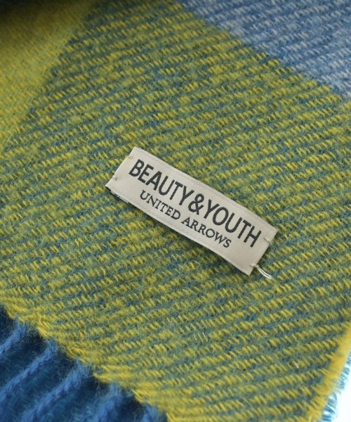 BEAUTY&YOUTH UNITED ARROWS（ビューティーアンドユースユナイテッドアローズ）マフラー 黄 サイズ:- メンズ/2200671356057