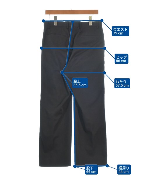 BEAUTY&YOUTH UNITED ARROWS（ビューティーアンドユースユナイテッドアローズ）スラックス 黒 サイズ:M メンズ/2200673697097