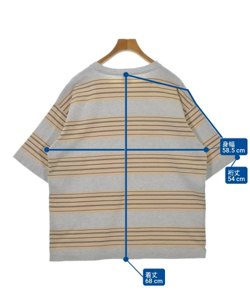 BEAUTY&YOUTH UNITED ARROWS（ビューティーアンドユースユナイテッドアローズ）Tシャツ・カットソー グレー サイズ:XL メンズ/2200673947031