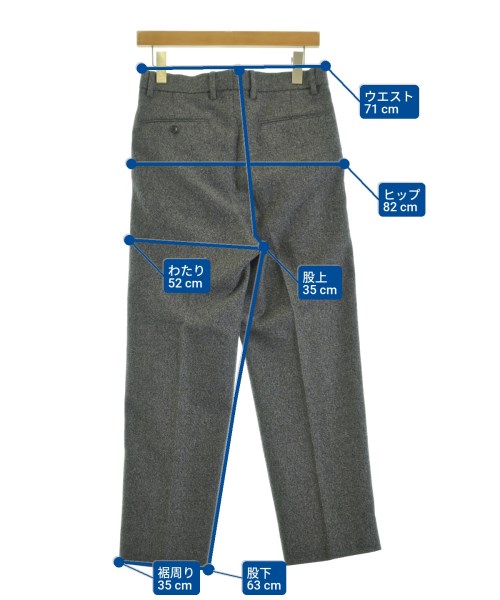 BEAUTY&YOUTH UNITED ARROWS（ビューティーアンドユースユナイテッドアローズ）スラックス グレー サイズ:S メンズ/2200674207035